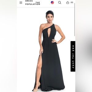 Dress the population Bea Gown size XS NWT
